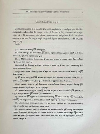 Fragments de la version th&eacute;baine de l'Ancien Testament, texte copte.[newline]M0128c-07.jpeg