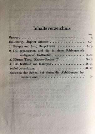 Ägyptische Kultbilder der Ptolemaier- und Römerzeit