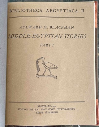Middle egyptian stories. Part I (all published)[newline]M0153e-02.jpeg