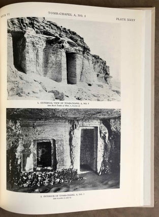 The rock tombs of Meir. Part I-VI (complete set). Part I: The tomb-chapel of Ukh-hotp's son Senbi. Part II: The tomb-chapel of Senbi's son Ukh-hotp (B, No 2). Part III: The tomb-chapel of Ukh-hotp son of Ukh-hotp and Mersi (B, No 4). Part IV: The tomb-chapel of Pepi'onkh the middle son of Sebkhotpe and Pekhernefert (D, No 2). Part V: The tomb-chapels A, No 1 (that of Ni-'ankh-Pepi the Black), A No 2 (that of Pepi'onkh with the "good name" of Heny the Black), A No 4 (that of Hepi the Black), D No 1 (That of Pepi) and E, Nos 1-4 (those of Meniu, Nenki, Pepi'onkh and Tjetu). Part VI: The tomb-chapels of Ukhhotpe son of Iam (A, No 3), Senbi son of Ukhhotpe son of Senbi (B, No 3) and Ukhhotpe son of Ukhhotpe and Heny-hery-ib (C, No 1).[newline]M0154a-58.jpg