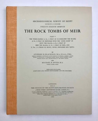 Item #M0158c The rock tombs of Meir. Part. V: Tomb-chapels A : No. 1 (That of Ni-'Ankh-Pepi...