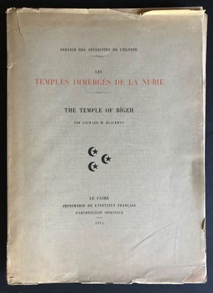 Item #M0160b The temple of Bîgeh. BLACKMAN Aylward Manley