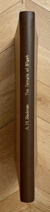 Item #M0160e The temple of Bîgeh. BLACKMAN Aylward Manley