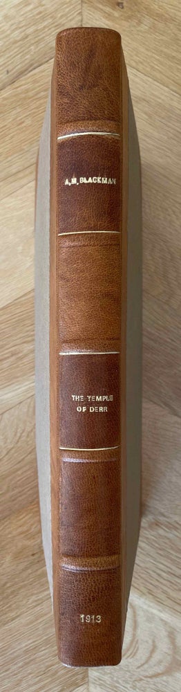 Item #M0162d The temple of Derr. BLACKMAN Aylward Manley.[newline]M0162d-00.jpeg