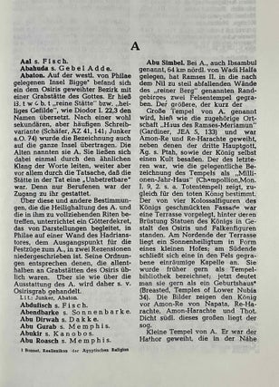 Reallexikon der ägyptischen Religion