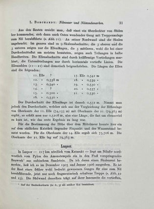 Nilmesser und Nilstandsmarken