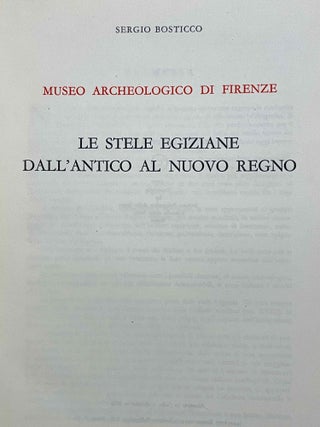 Museo archeologico di Firenze, vol. 1 (only): Le stele egiziane dall' antico al Nuovo Regno[newline]M0186c-02.jpeg