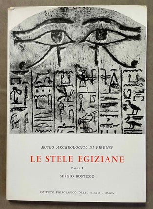 Item #M0186d Museo archeologico di Firenze, vol. 1 (only): Le stele egiziane dall' antico al...[newline]M0186d-00.jpeg