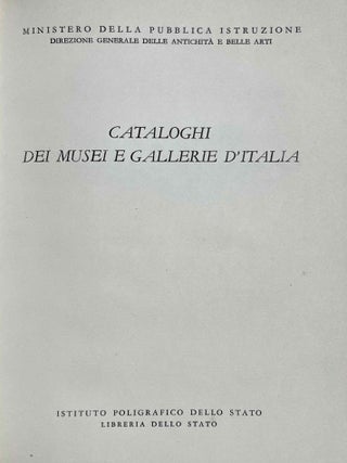 Museo archeologico di Firenze. Vol. 1: Le stele egiziane dall' antico al Nuovo Regno. Vol. 2: Le Stele Egiziane del Nuovo Regno. Vol. 3: Le stele egiziane di epoca tarda (complete set)[newline]M0186f-01.jpeg