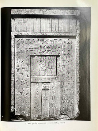 Museo archeologico di Firenze. Vol. 1: Le stele egiziane dall' antico al Nuovo Regno. Vol. 2: Le Stele Egiziane del Nuovo Regno. Vol. 3: Le stele egiziane di epoca tarda (complete set)[newline]M0186f-05.jpeg