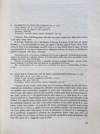 Museo archeologico di Firenze. Vol. 3: Le stele egiziane di epoca tarda.[newline]M0186h-02.jpeg
