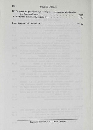 Grammaire fonctionnelle et progressive de l'égyptien démotique