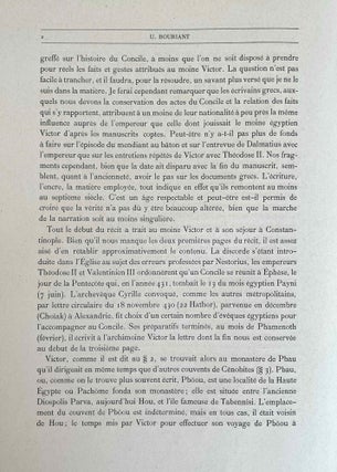 La bibliothèque de Deir Amba Shenoudi. Actes du Concile d'Ephèse.