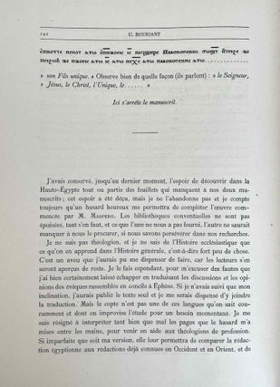 La bibliothèque de Deir Amba Shenoudi. Actes du Concile d'Ephèse.