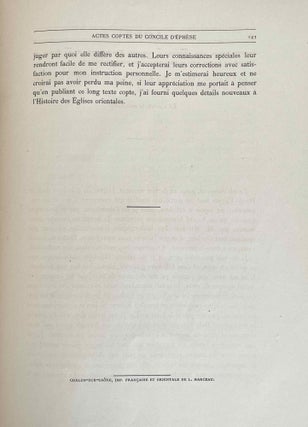 La bibliothèque de Deir Amba Shenoudi. Actes du Concile d'Ephèse.