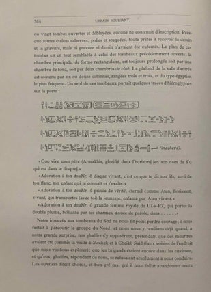 Rapport au Ministère de l'Instruction publique sur une mission dans la Haute Egypte (1884-1885) - Essai sur l'histoire et la topographie du Caire d'après Makrîzî (Palais des Khalifes Fatimites) - Etude sur un parchemin rapporté de Thèbes