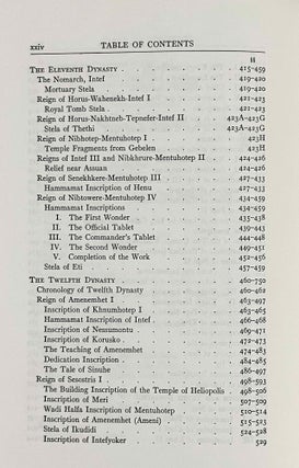 Ancient records of Egypt. Historical Documents from the Earliest Times to the Persian Conquest. Vol. I: The First to the Seventeenth Dynasties. Vol. II: The Eighteenth Dynasty. Vol. III: The Nineteenth Dynasty. Vol. IV: The Twentieth to the Twenty-Sixth Dynasties. Vol. V: Indices (complete set)[newline]M0199a-07.jpeg