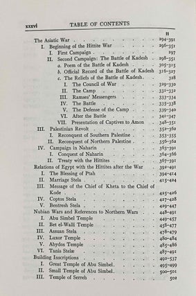 Ancient records of Egypt. Historical Documents from the Earliest Times to the Persian Conquest. Vol. I: The First to the Seventeenth Dynasties. Vol. II: The Eighteenth Dynasty. Vol. III: The Nineteenth Dynasty. Vol. IV: The Twentieth to the Twenty-Sixth Dynasties. Vol. V: Indices (complete set)[newline]M0199a-19.jpeg