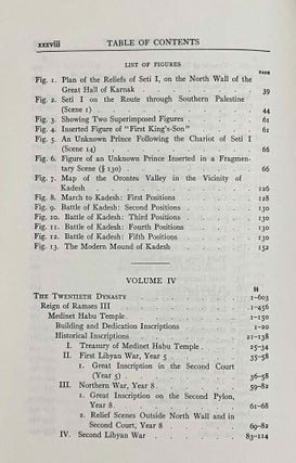 Ancient records of Egypt. Historical Documents from the Earliest Times to the Persian Conquest. Vol. I: The First to the Seventeenth Dynasties. Vol. II: The Eighteenth Dynasty. Vol. III: The Nineteenth Dynasty. Vol. IV: The Twentieth to the Twenty-Sixth Dynasties. Vol. V: Indices (complete set)[newline]M0199a-21.jpeg
