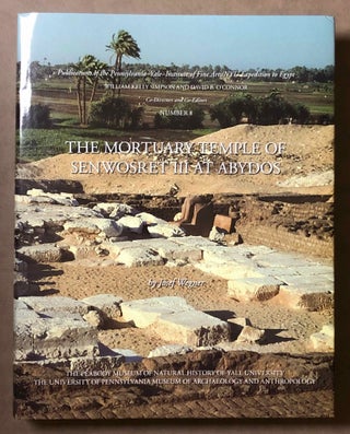 Item #M0206 The mortuary temple of Senwosret III at Abydos. SIMPSON William Kelly - O'CONNOR...