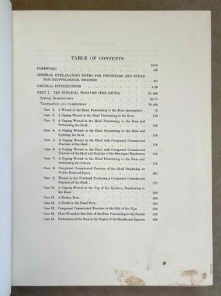 The Edwin Smith surgical papyri. Vol. I: Hieroglyphic Transliteration, Translation and Commentary. Vol. II: Facsimile Plates and Line for Line Hieroglyphic Transliteration (complete set)