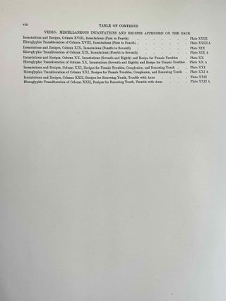 The Edwin Smith surgical papyri. Vol. I: Hieroglyphic Transliteration, Translation and Commentary. Vol. II: Facsimile Plates and Line for Line Hieroglyphic Transliteration (complete set)