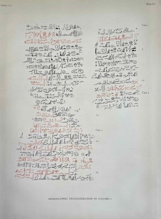 The Edwin Smith surgical papyri. Vol. I: Hieroglyphic Transliteration, Translation and Commentary. Vol. II: Facsimile Plates and Line for Line Hieroglyphic Transliteration (complete set)