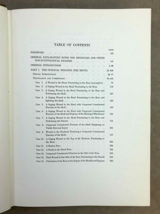 The Edwin Smith surgical papyri. Vol. I: Hieroglyphic Transliteration, Translation and Commentary. Vol. II: Facsimile Plates and Line for Line Hieroglyphic Transliteration (complete set)[newline]M0207l-05.jpeg