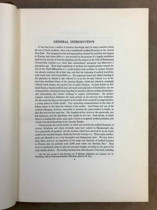 The Edwin Smith surgical papyri. Vol. I: Hieroglyphic Transliteration, Translation and Commentary. Vol. II: Facsimile Plates and Line for Line Hieroglyphic Transliteration (complete set)[newline]M0207l-08.jpeg