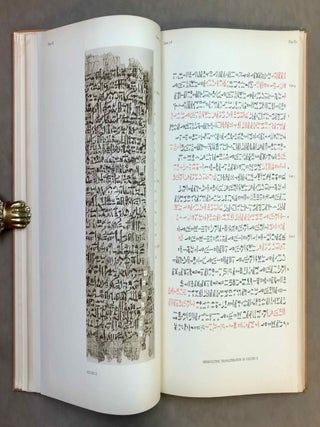 The Edwin Smith surgical papyri. Vol. I: Hieroglyphic Transliteration, Translation and Commentary. Vol. II: Facsimile Plates and Line for Line Hieroglyphic Transliteration (complete set)[newline]M0207l-15.jpeg