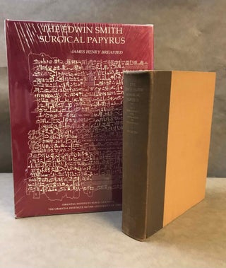 Item #M0207m The Edwin Smith surgical papyri. Vol. I: Hieroglyphic Transliteration, Translation...