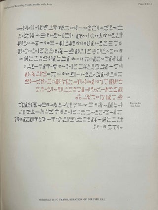 The Edwin Smith surgical papyri. Vol. I: Hieroglyphic Transliteration, Translation and Commentary. Vol. II: Facsimile Plates and Line for Line Hieroglyphic Transliteration (complete set)