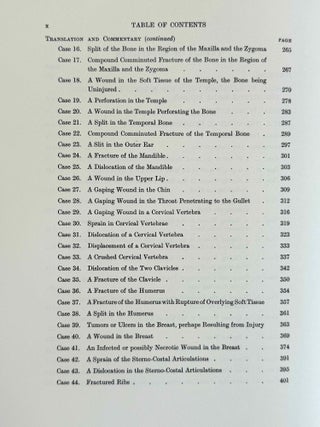 The Edwin Smith surgical papyri. Vol. I: Hieroglyphic Transliteration, Translation and Commentary. Vol. II: Facsimile Plates and Line for Line Hieroglyphic Transliteration (complete set)