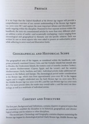 The Oxford Handbook of the Bronze Age Aegean[newline]M0208-10.jpg
