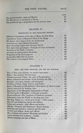 A History of Egypt under the Pharaohs. Vol. I & II (complete set)[newline]M0212-07.jpeg