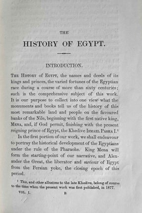A History of Egypt under the Pharaohs. Vol. I & II (complete set)[newline]M0212-22.jpeg