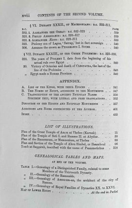 A History of Egypt under the Pharaohs. Vol. I & II (complete set)[newline]M0212-40.jpeg