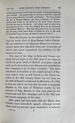 A History of Egypt under the Pharaohs. Vol. I & II (complete set)[newline]M0212-42.jpeg