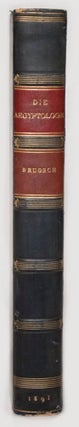 Item #M0214 Die Aegyptologie. Abriss der Entzifferung und Forschungen auf dem Gebiete der...