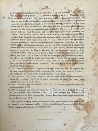 Die geographischen Inschriften Altägyptischen Denkmäler. Band I: Die Geographie des Alten Ägypten. Band II: Die Geographie der Nachbarländer Ägyptens. Band III: Die Geographie der Ägypter aus den Zeiten der Ptolemäer und Römer (complete set). Nach den altägyptischen Denkmälern. Zum ersten Male zusammengestellt und verglichen mit den geographischen Angaben der heiligen Schrift und der griechischen, römischen, koptischen und arabischen Schriftsteller.