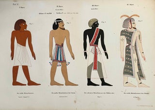 Die geographischen Inschriften Altägyptischen Denkmäler. Band I: Die Geographie des Alten Ägypten. Band II: Die Geographie der Nachbarländer Ägyptens. Band III: Die Geographie der Ägypter aus den Zeiten der Ptolemäer und Römer (complete set). Nach den altägyptischen Denkmälern. Zum ersten Male zusammengestellt und verglichen mit den geographischen Angaben der heiligen Schrift und der griechischen, römischen, koptischen und arabischen Schriftsteller.
