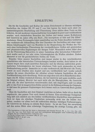 Die Texte aus den Gräbern der Herakleopolitenzeit von Siut