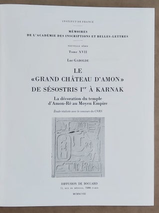 Le "Grand Château d'Amon" de Sésostris Ier à Karnak[newline]M0227-01.jpeg