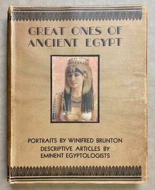 Great ones of ancient Egypt. Portraits by Winifred Brunton. Historical studies by various egyptologists.[newline]M0230-01.jpeg