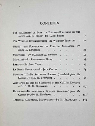 Great ones of ancient Egypt. Portraits by Winifred Brunton. Historical studies by various egyptologists.[newline]M0230-05.jpeg