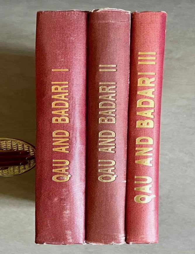 Item #M0236a Qau and Badari. Vol. I, II & III (complete set). BRUNTON Guy.[newline]M0236a-00.jpeg