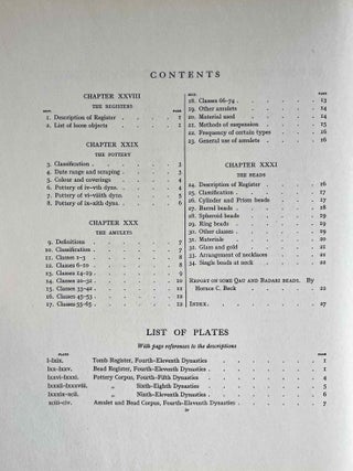 Qau and Badari. Vol. I, II & III (complete set)[newline]M0236a-15.jpeg