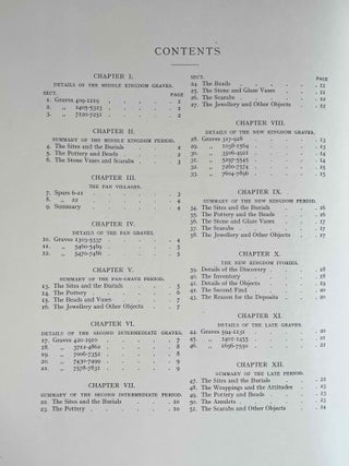 Qau and Badari. Vol. I, II & III (complete set)[newline]M0236a-22.jpeg