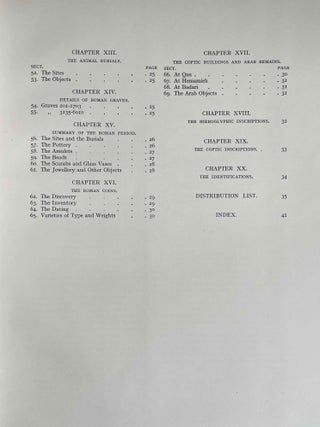 Qau and Badari. Vol. I, II & III (complete set)[newline]M0236a-23.jpeg