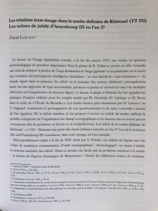 Thèbes aux 101 portes. Mélanges à la mémoire de Roland Tefnin.